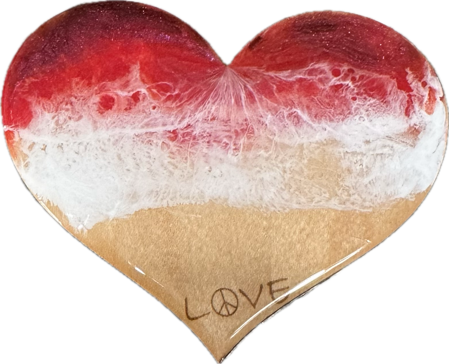 Magnet: Waves on your Heart Magnet