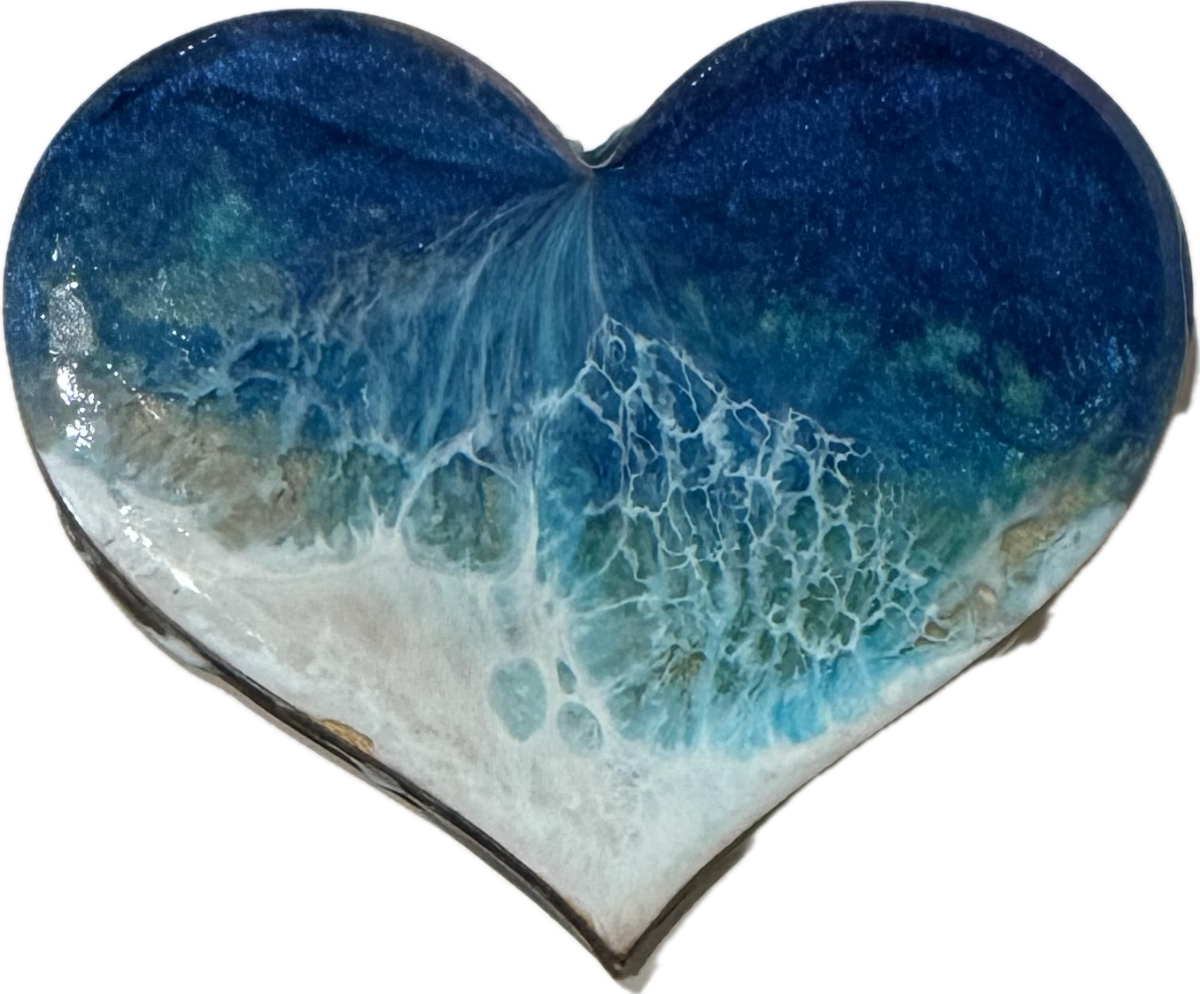 Magnet:  Waves on your Heart Magnet